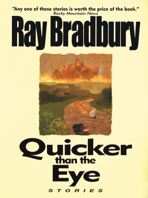 cover image of Quicker Than the Eye